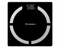 Wozinsky Waga łazienkowainteligentna Bluetooth czarna WIWL-30 - 1487900 - zdjęcie 2